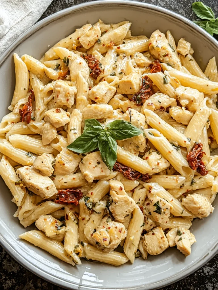 Marry Me Chicken Pasta