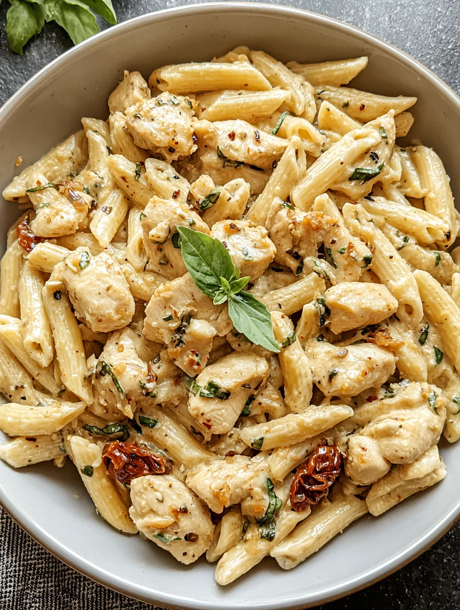 Marry Me Chicken Pasta