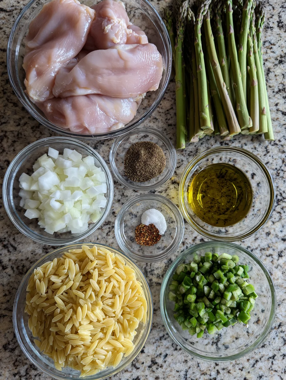 One Pot Chicken Orzo
