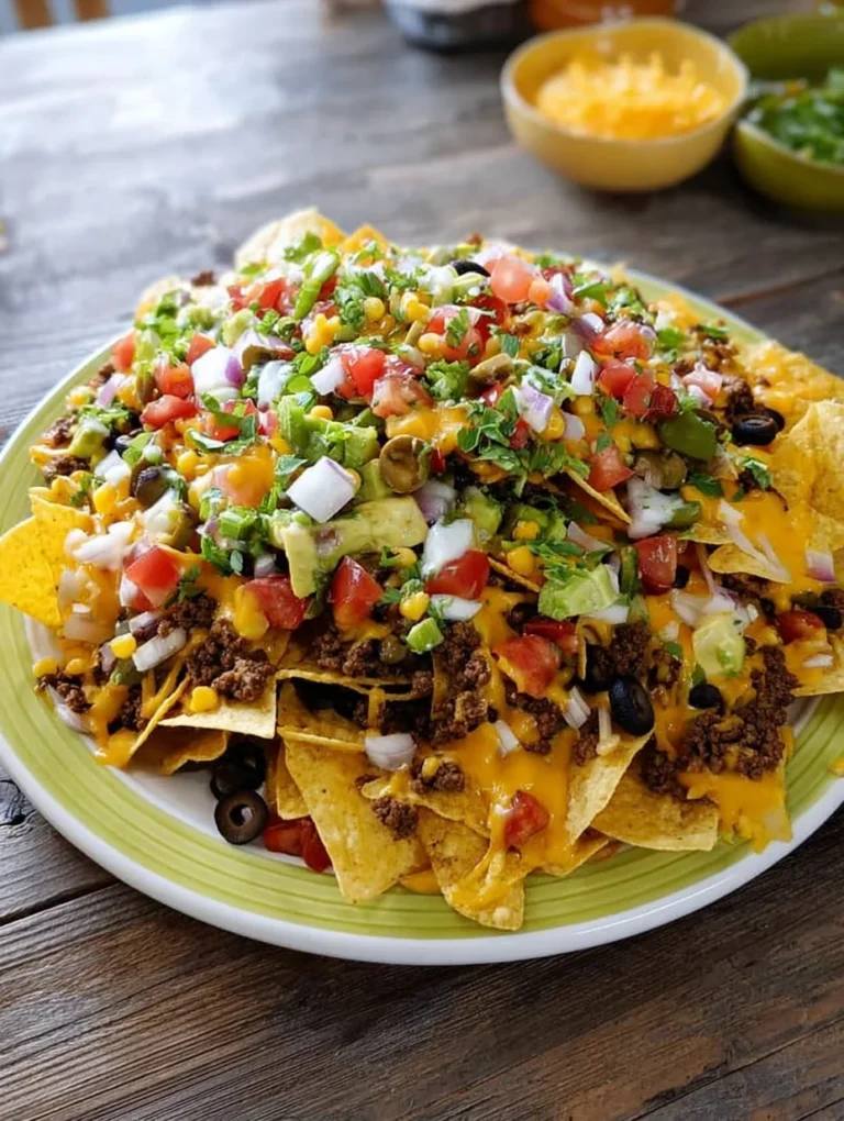 Oven-Baked Nachos