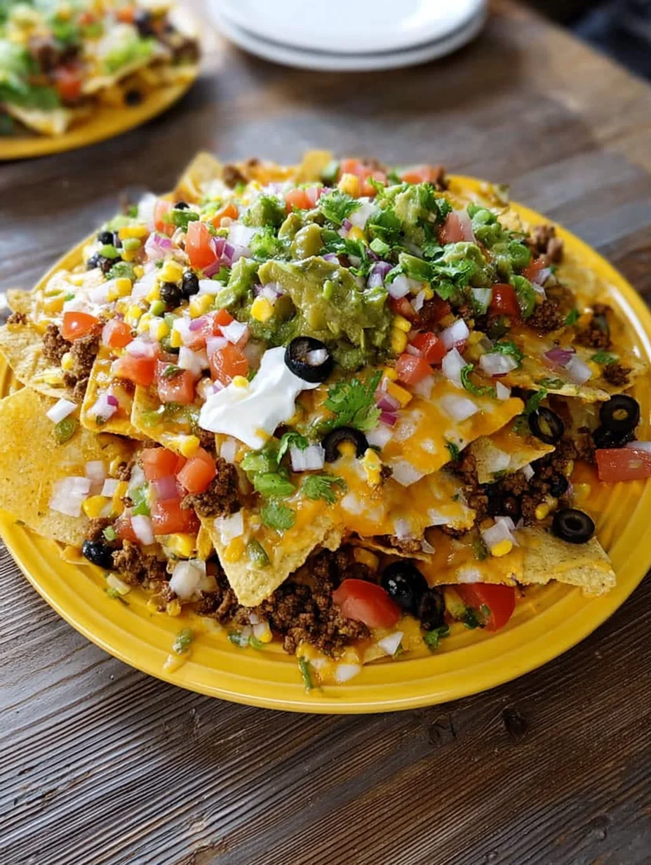 Oven-Baked Nachos