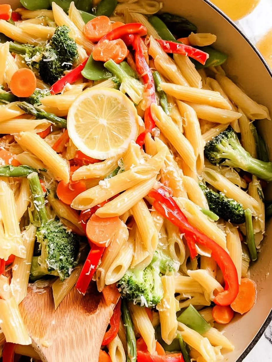 Penne Pasta Primavera