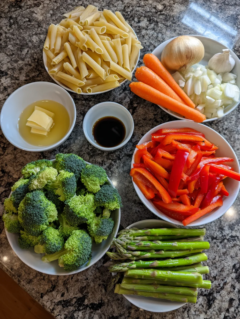 Penne Pasta Primavera