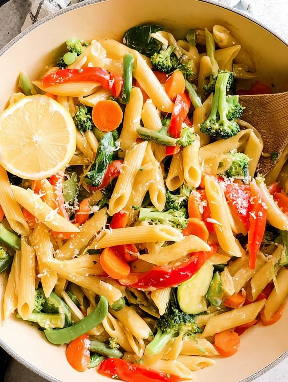 Penne Pasta Primavera