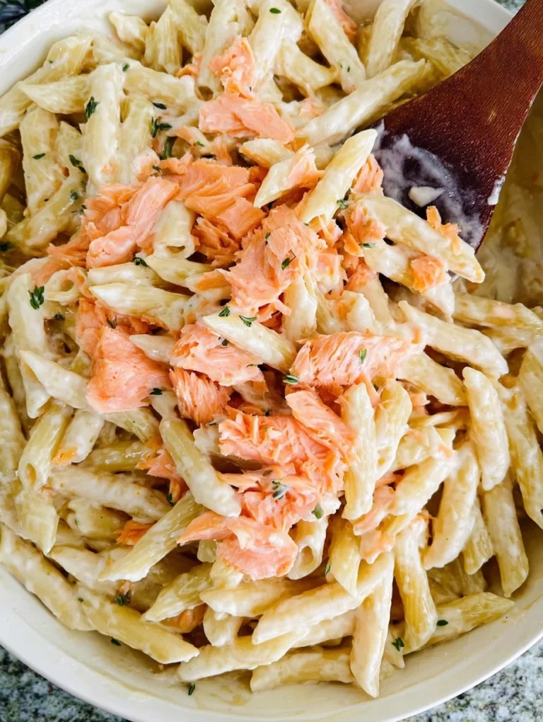 Salmon Alfredo