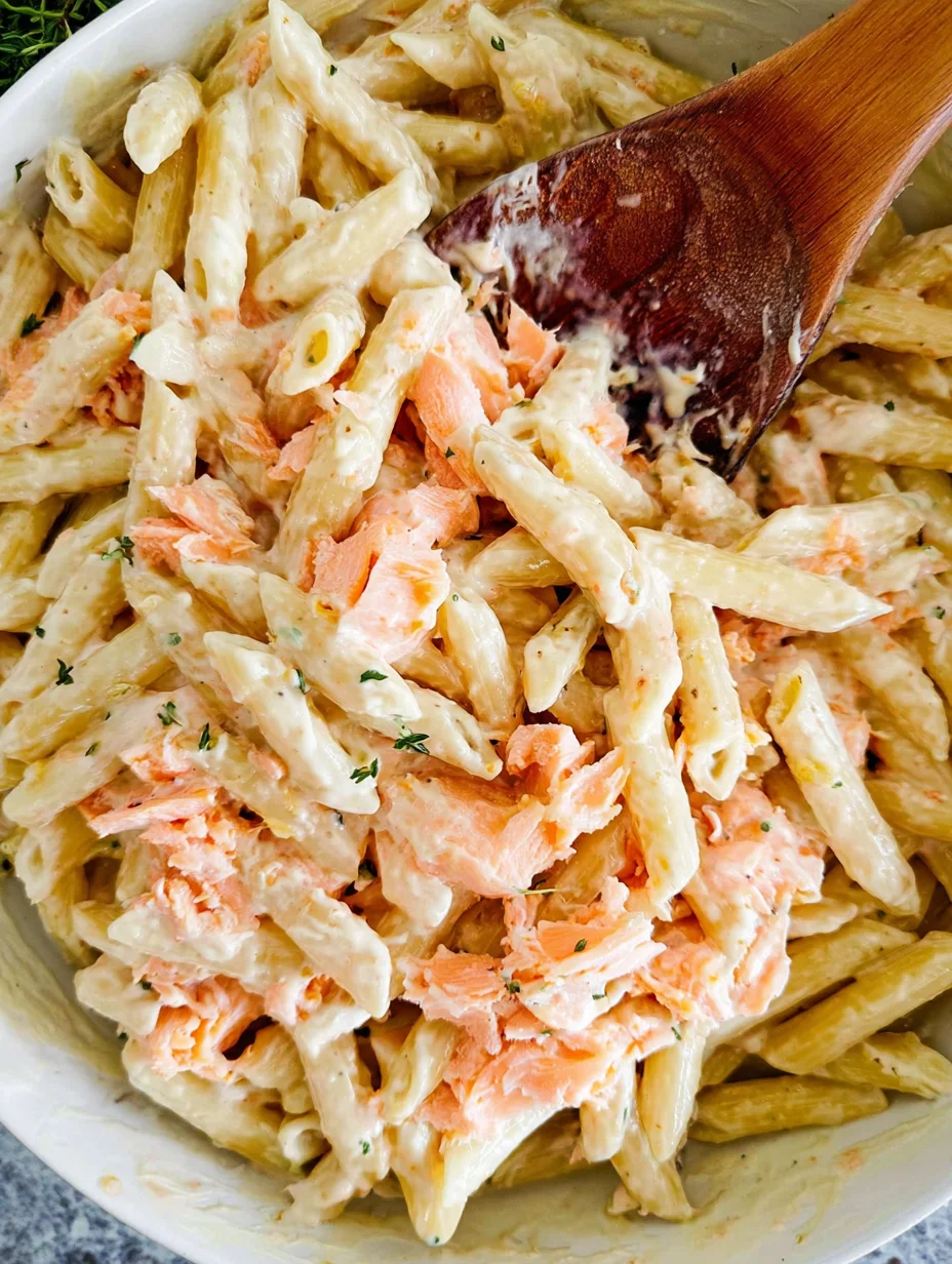 Salmon Alfredo
