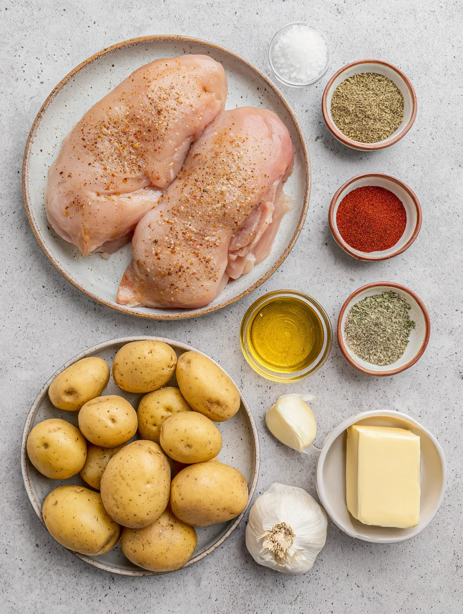 Sheet Pan Chicken and Potatoes