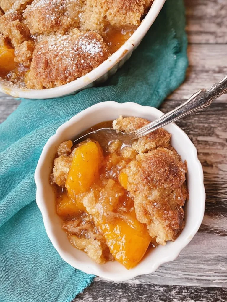 Southern Peach Cobbler