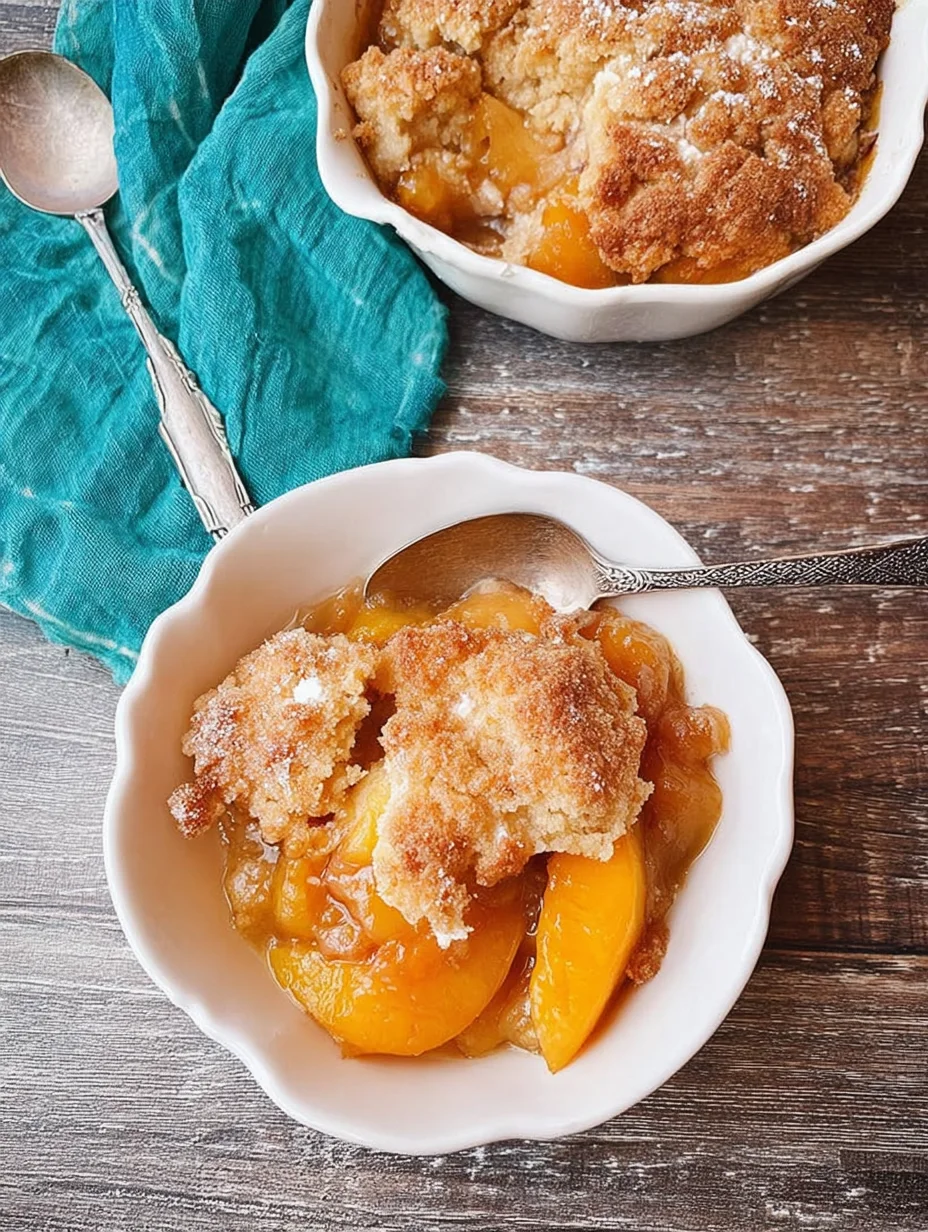 Southern Peach Cobbler