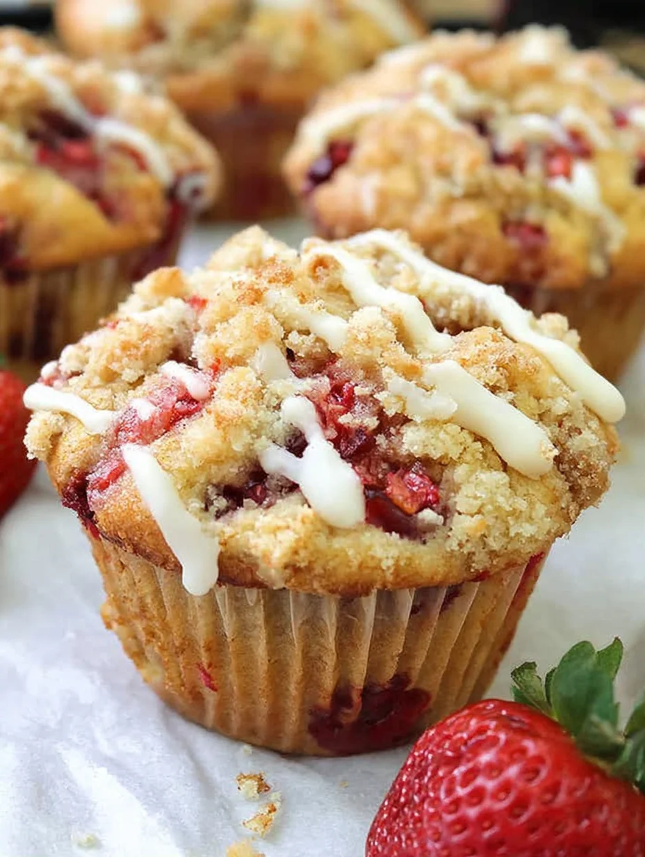 Strawberry Cream Cheese Muffins