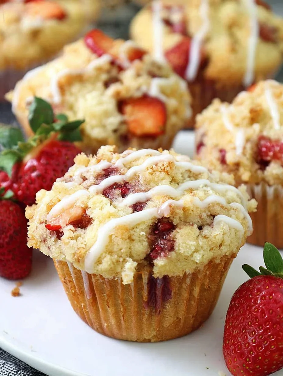Strawberry Cream Cheese Muffins