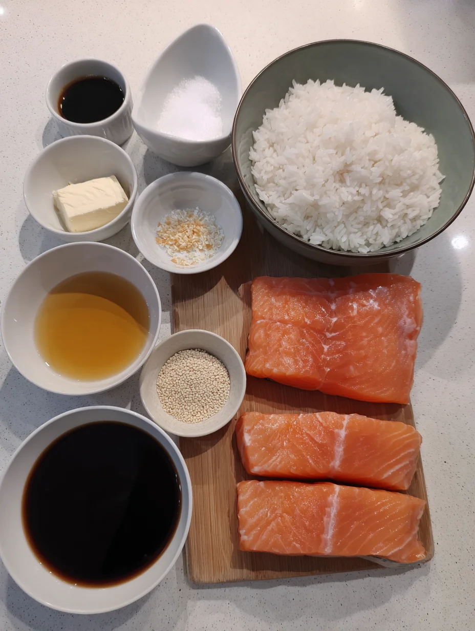 Teriyaki Salmon Sushi Bowl
