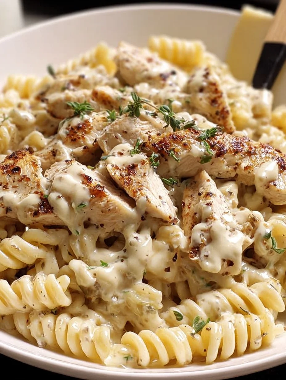 White Cheddar Chicken Pasta