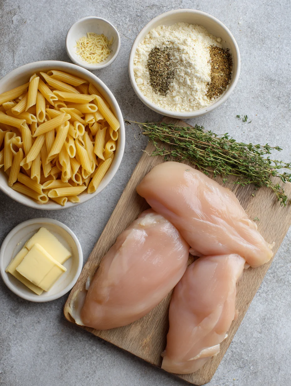 White Cheddar Chicken Pasta