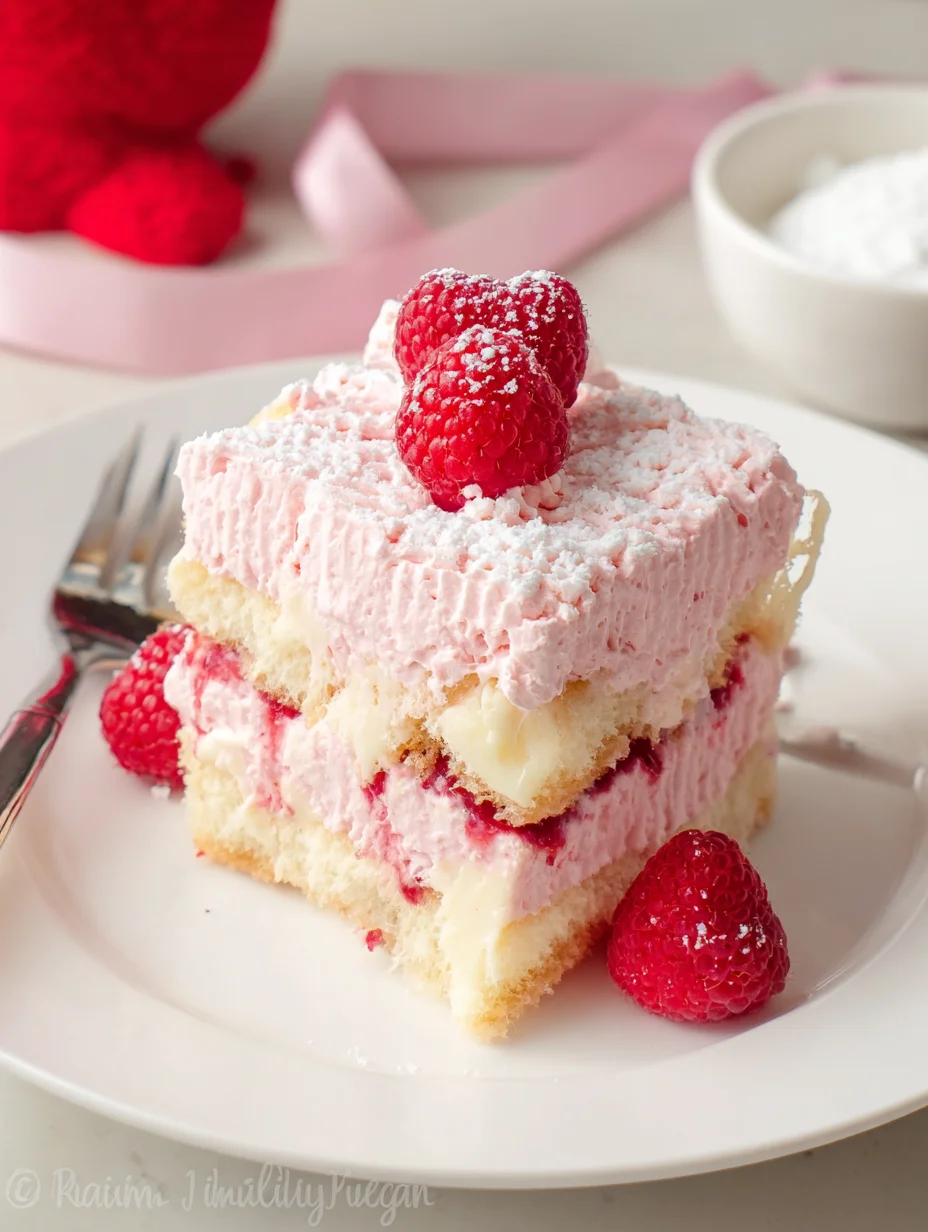 White Chocolate Raspberry Tiramisu