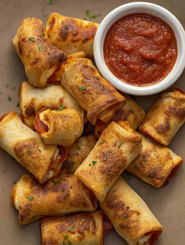 Air Fryer Pizza Rolls