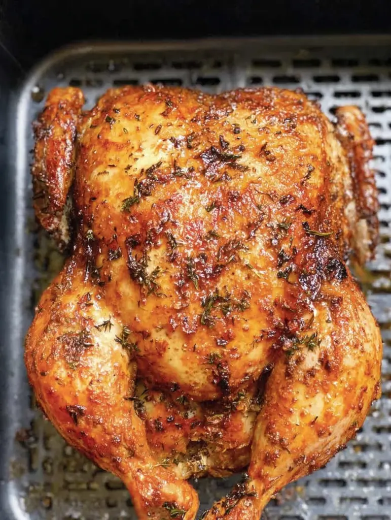 Air Fryer Whole Chicken