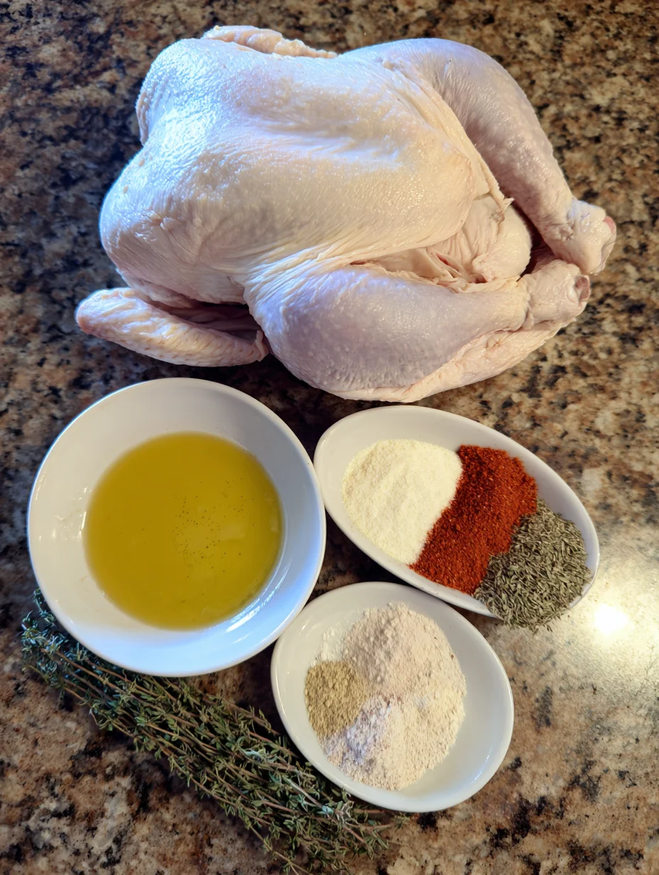 Air Fryer Whole Chicken