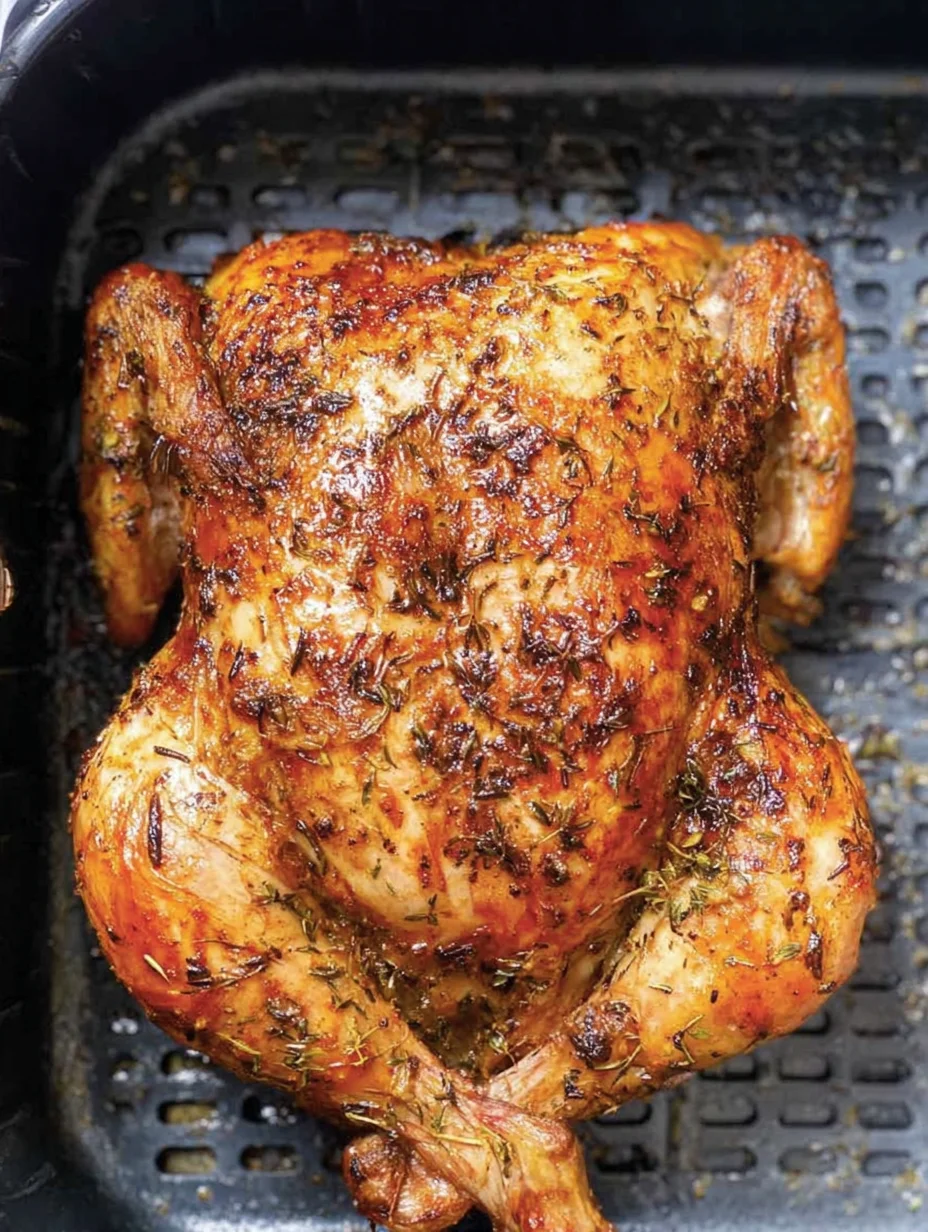 Air Fryer Whole Chicken