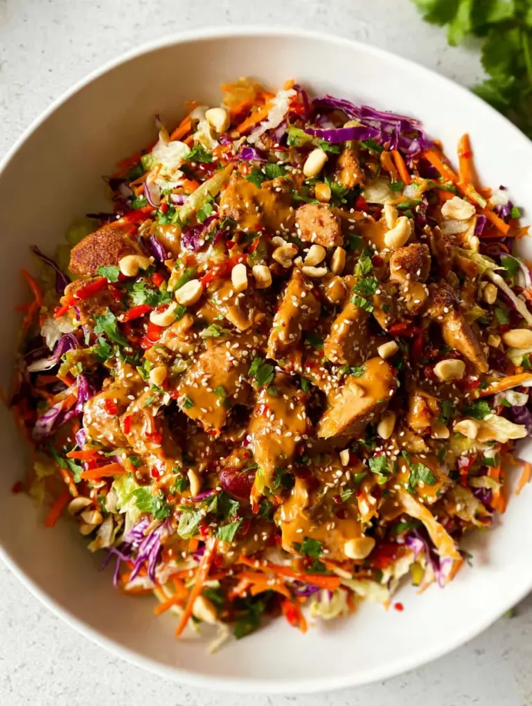 Asian Chicken Crunch Salad