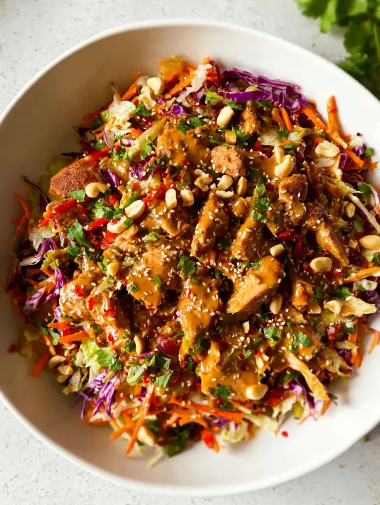 Asian Chicken Crunch Salad