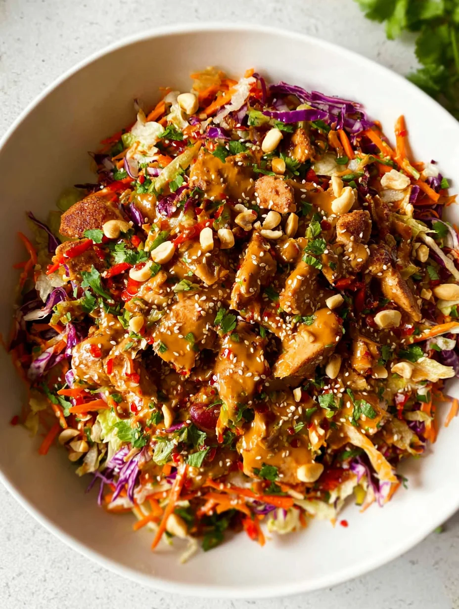 Asian Chicken Crunch Salad