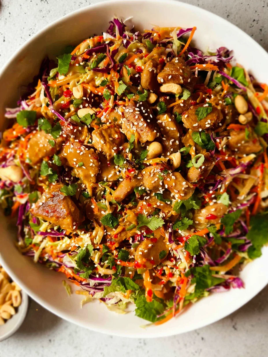 Asian Chicken Crunch Salad