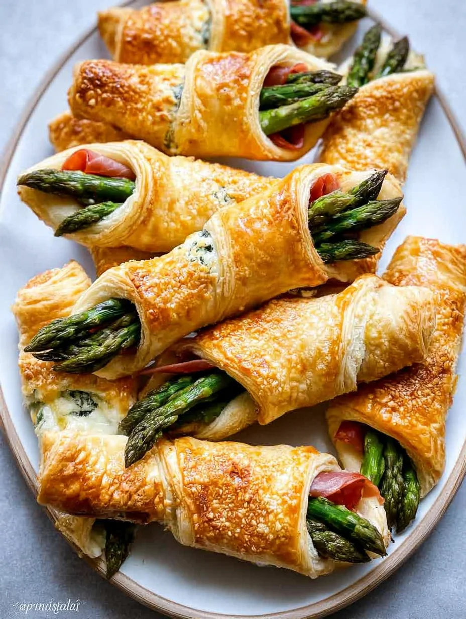 Asparagus Puff Pastry Bundles