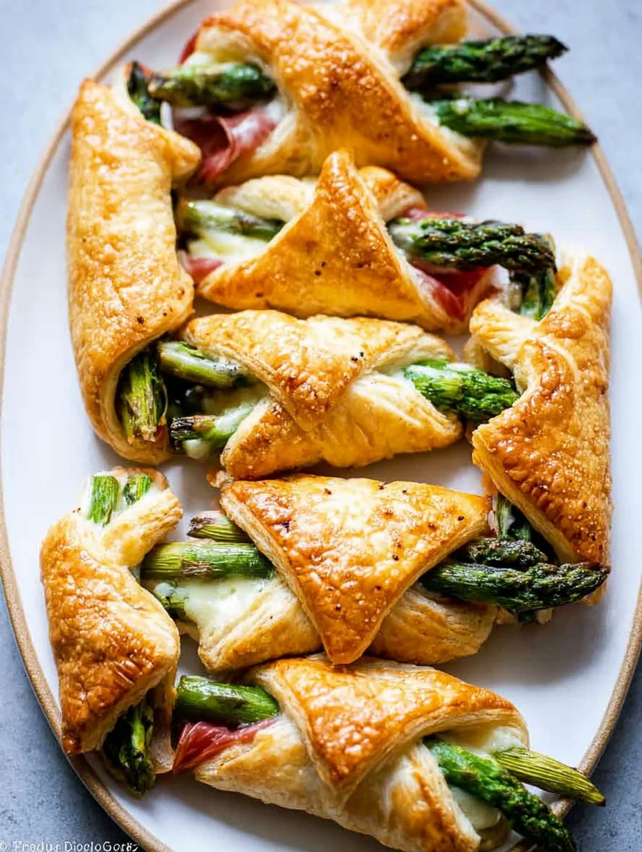 Asparagus Puff Pastry Bundles