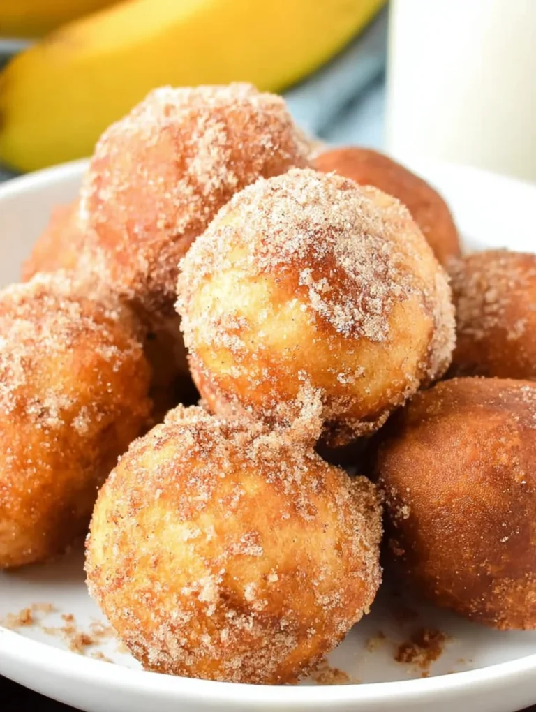 Banana Donut Holes