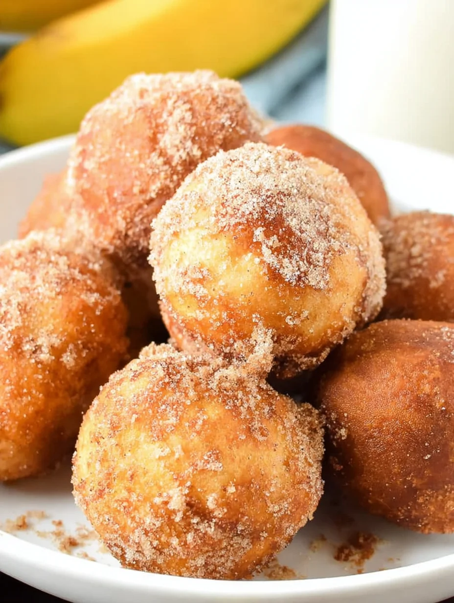 Banana Donut Holes