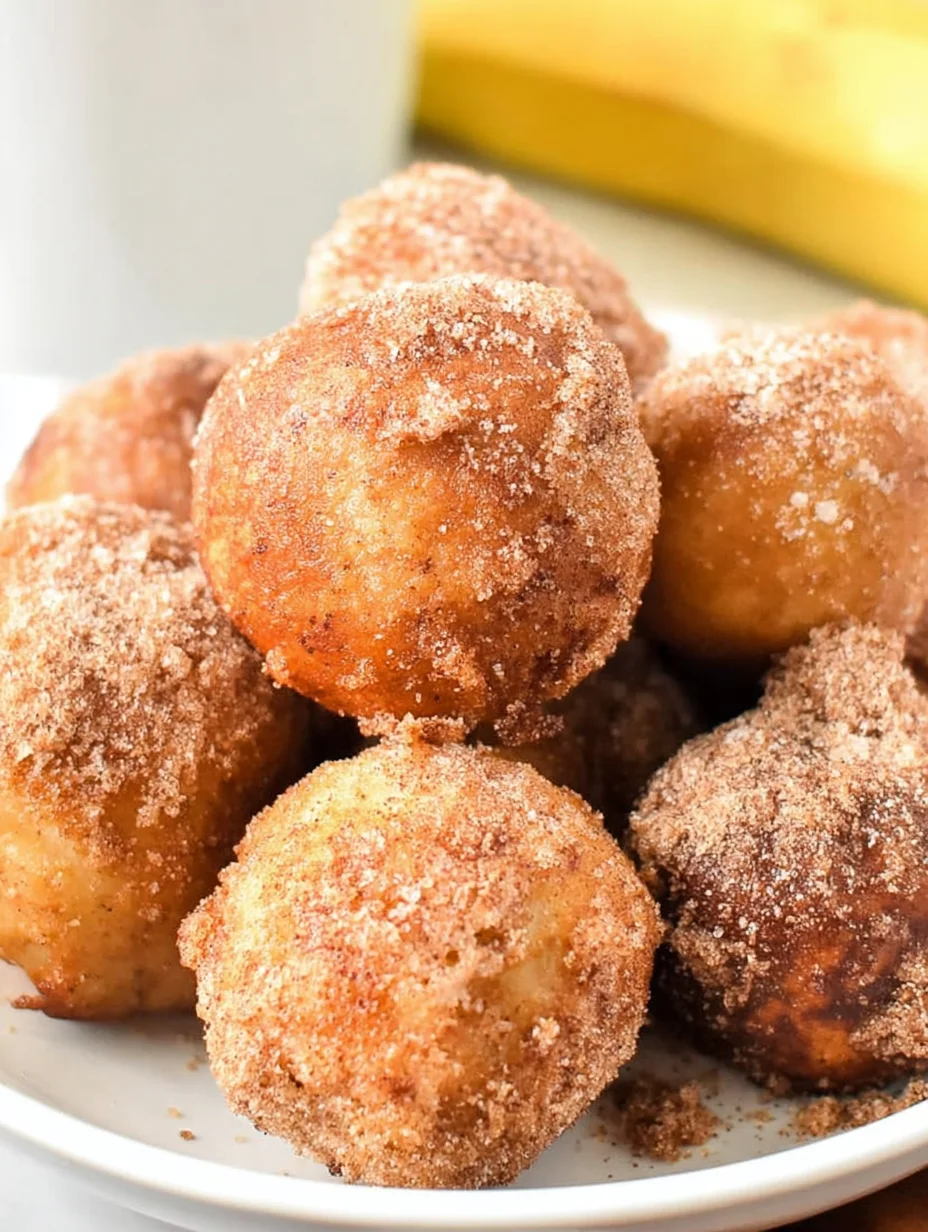 Banana Donut Holes