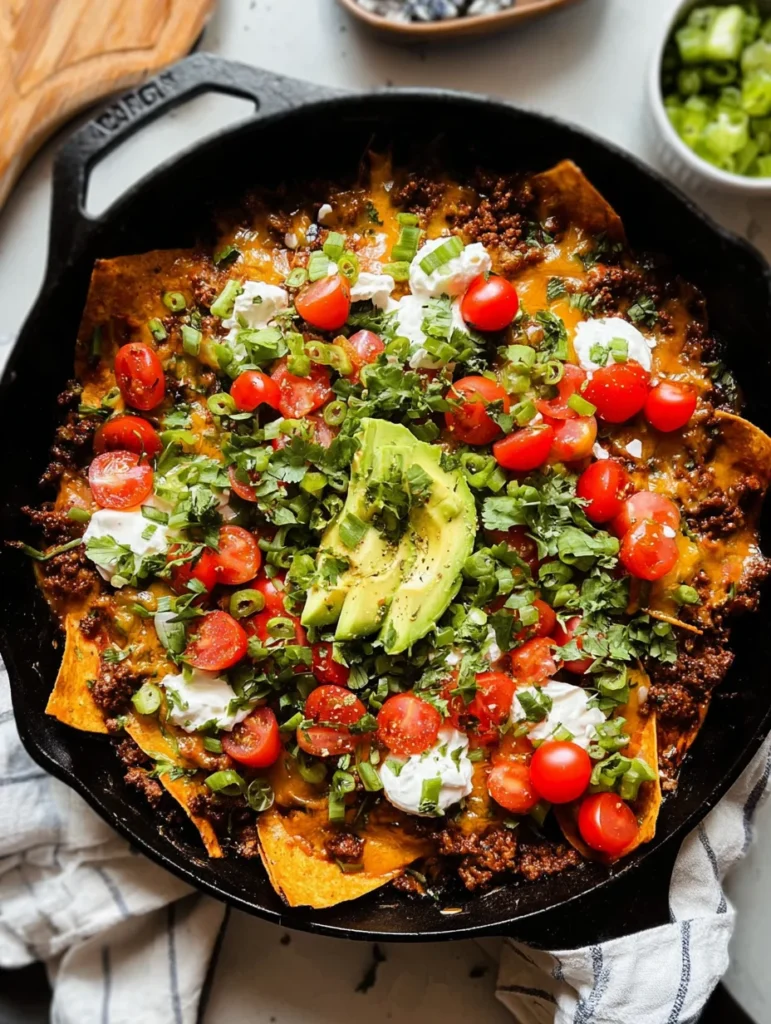 Beef Skillet Enchiladas