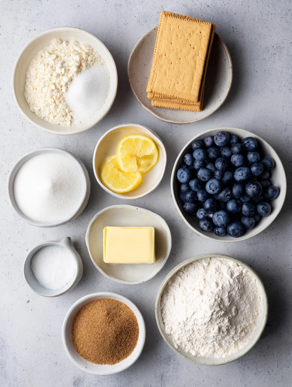 Blueberry Crumble Cheesecake