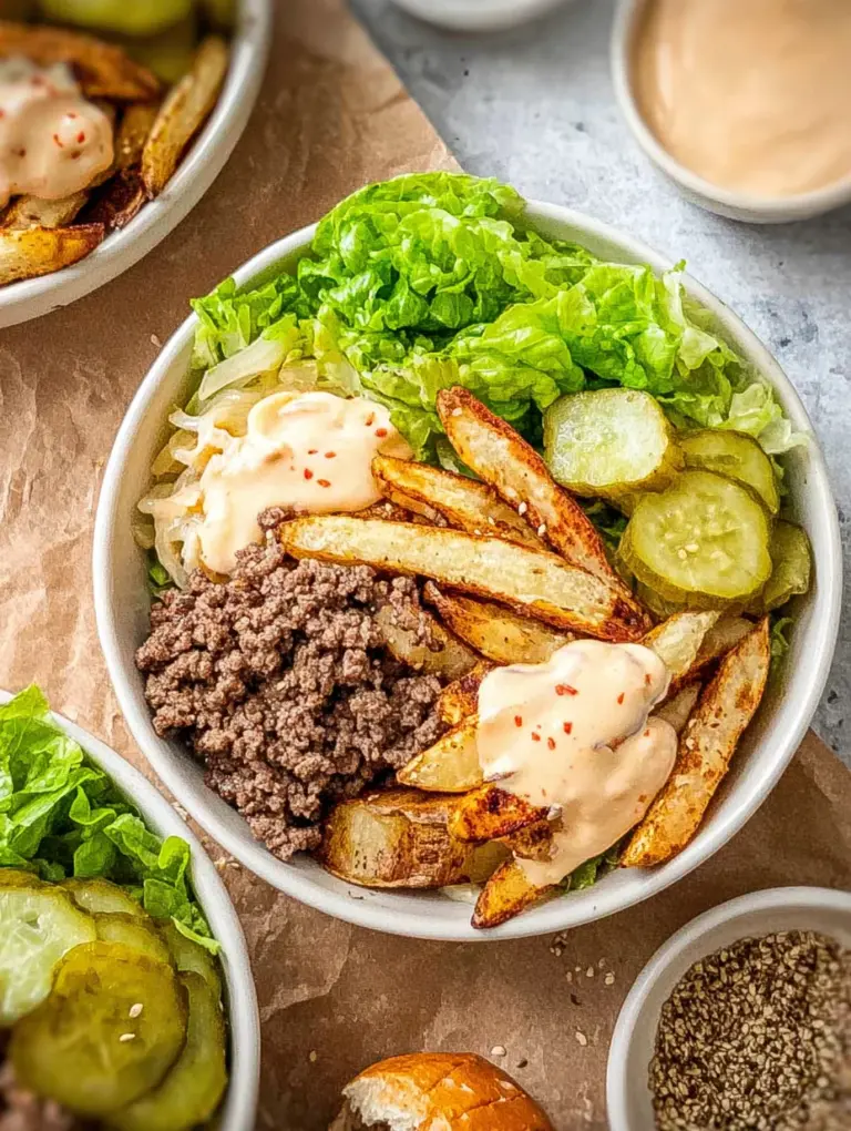 Burger Bowls
