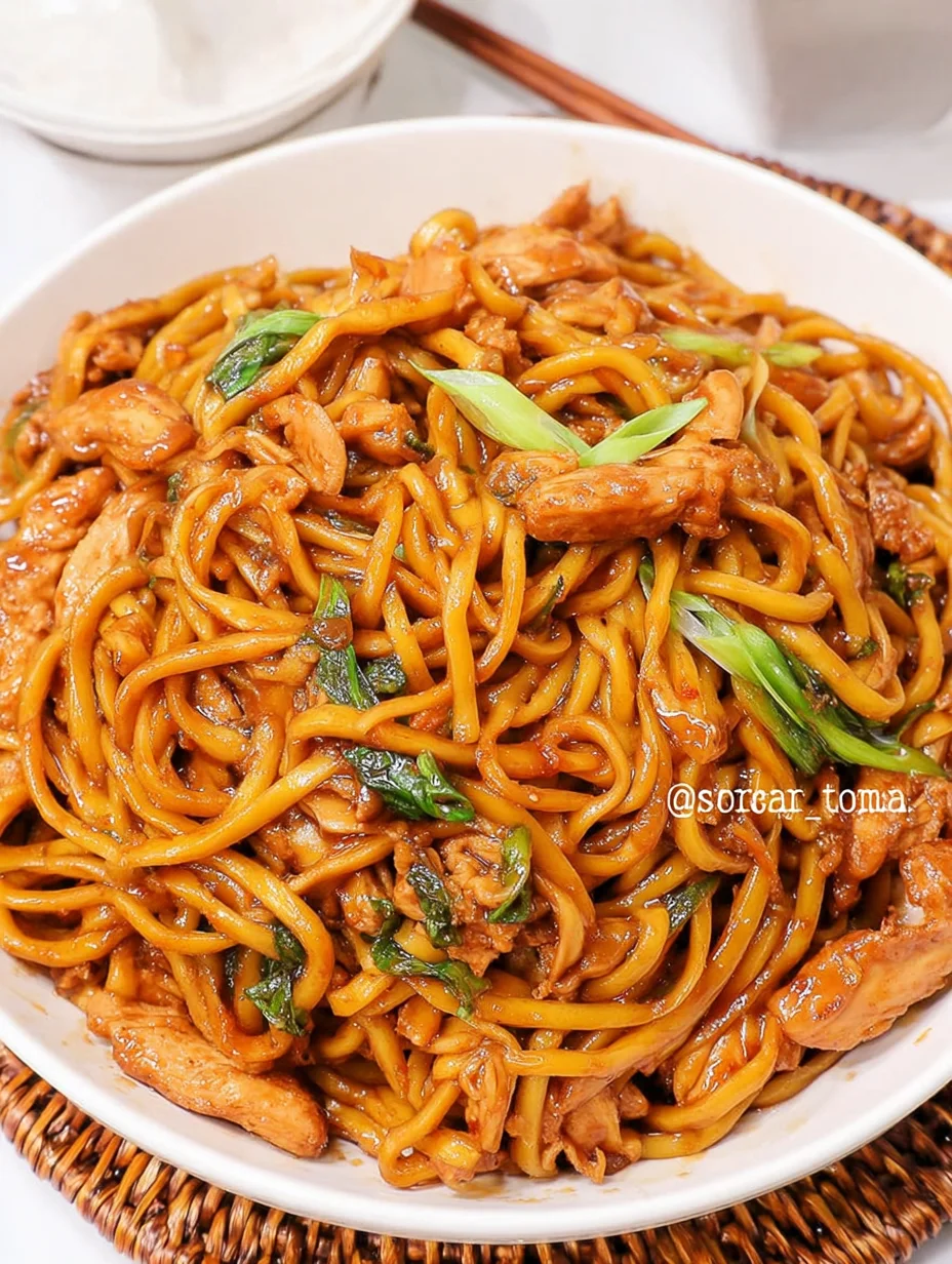 Chicken Lo Mein