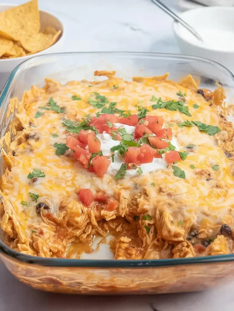 Chicken Taco Casserole
