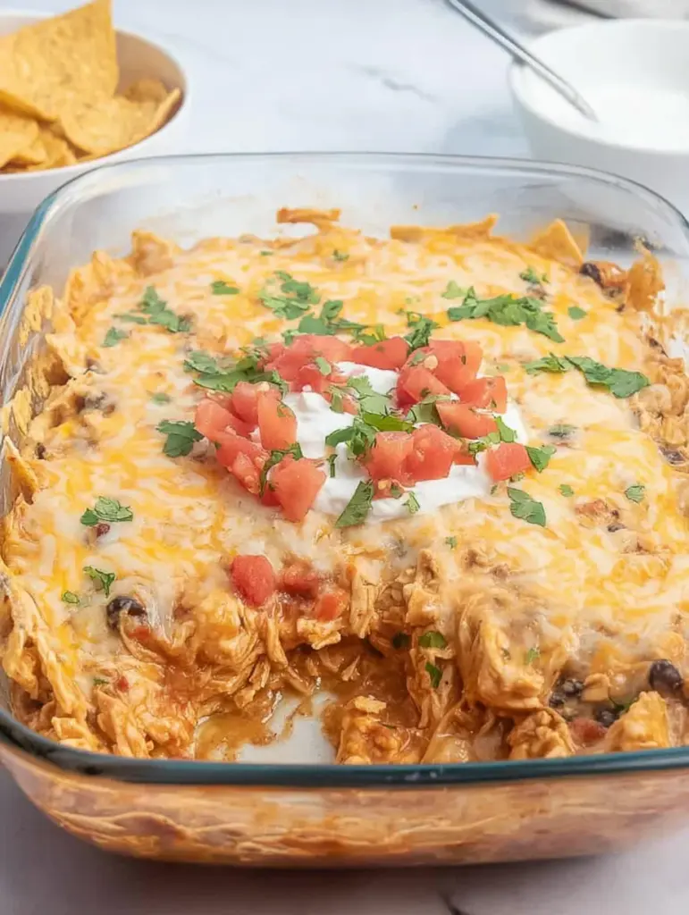 Chicken Taco Casserole