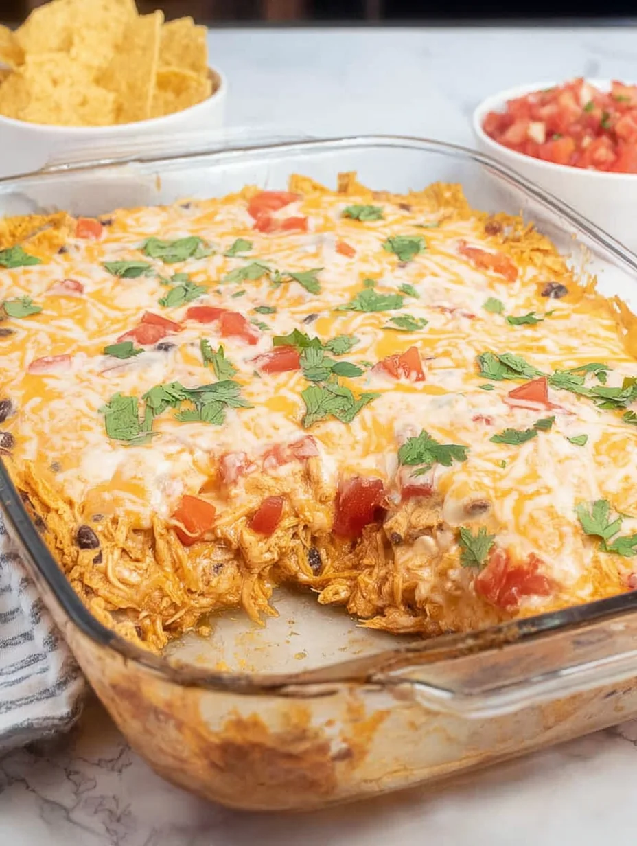 Chicken Taco Casserole