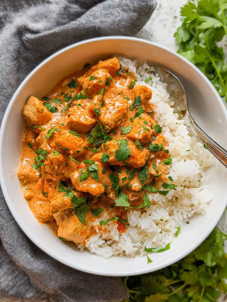 Coconut Chicken Rice Bowl