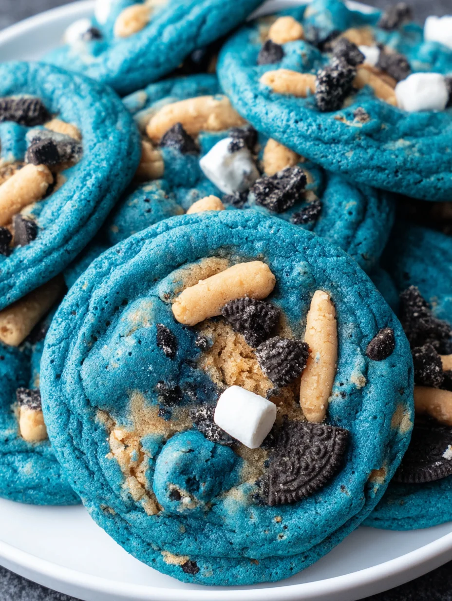 Cookie Monster Cookies
