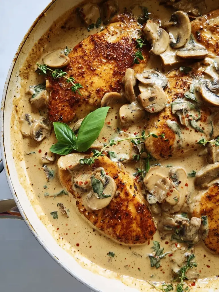 Creamy Mushroom Chicken