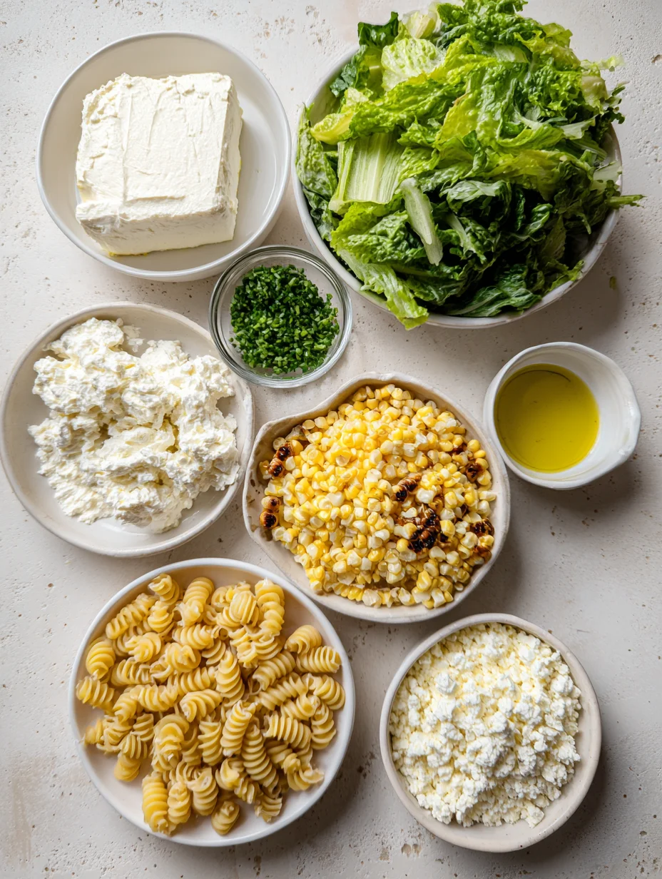 Creamy Street Corn Pasta Salad