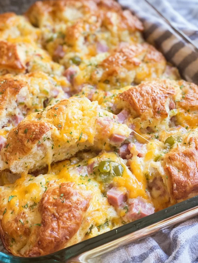 Crescent Roll Breakfast Casserole