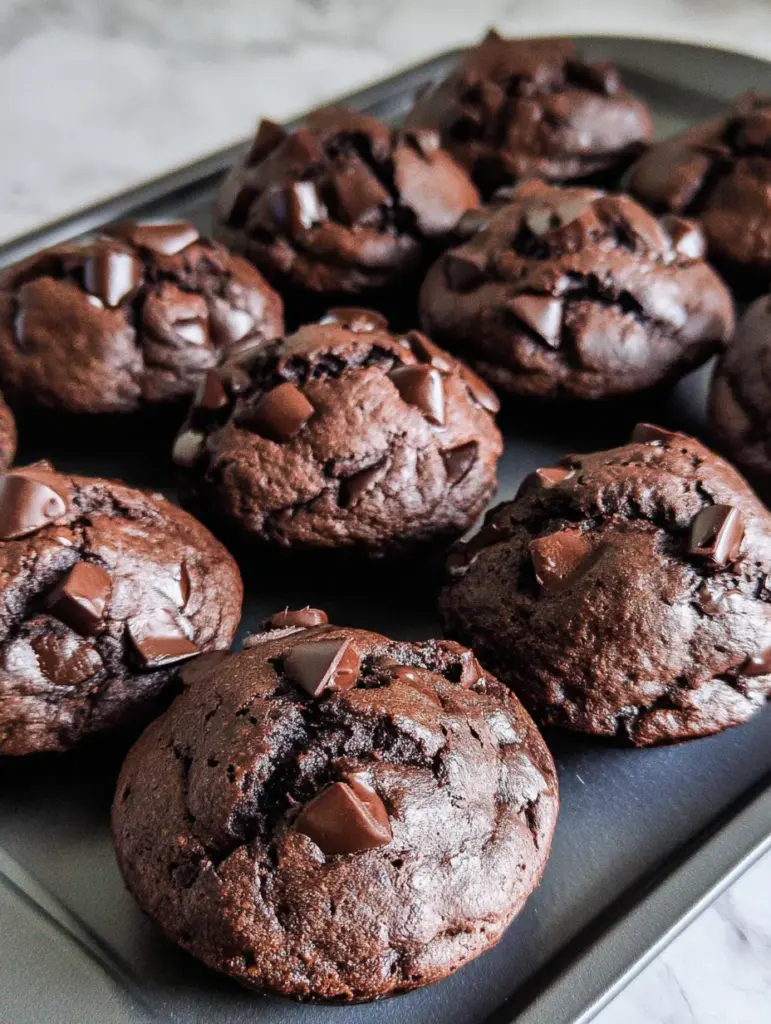 Double Chocolate Chip Muffins