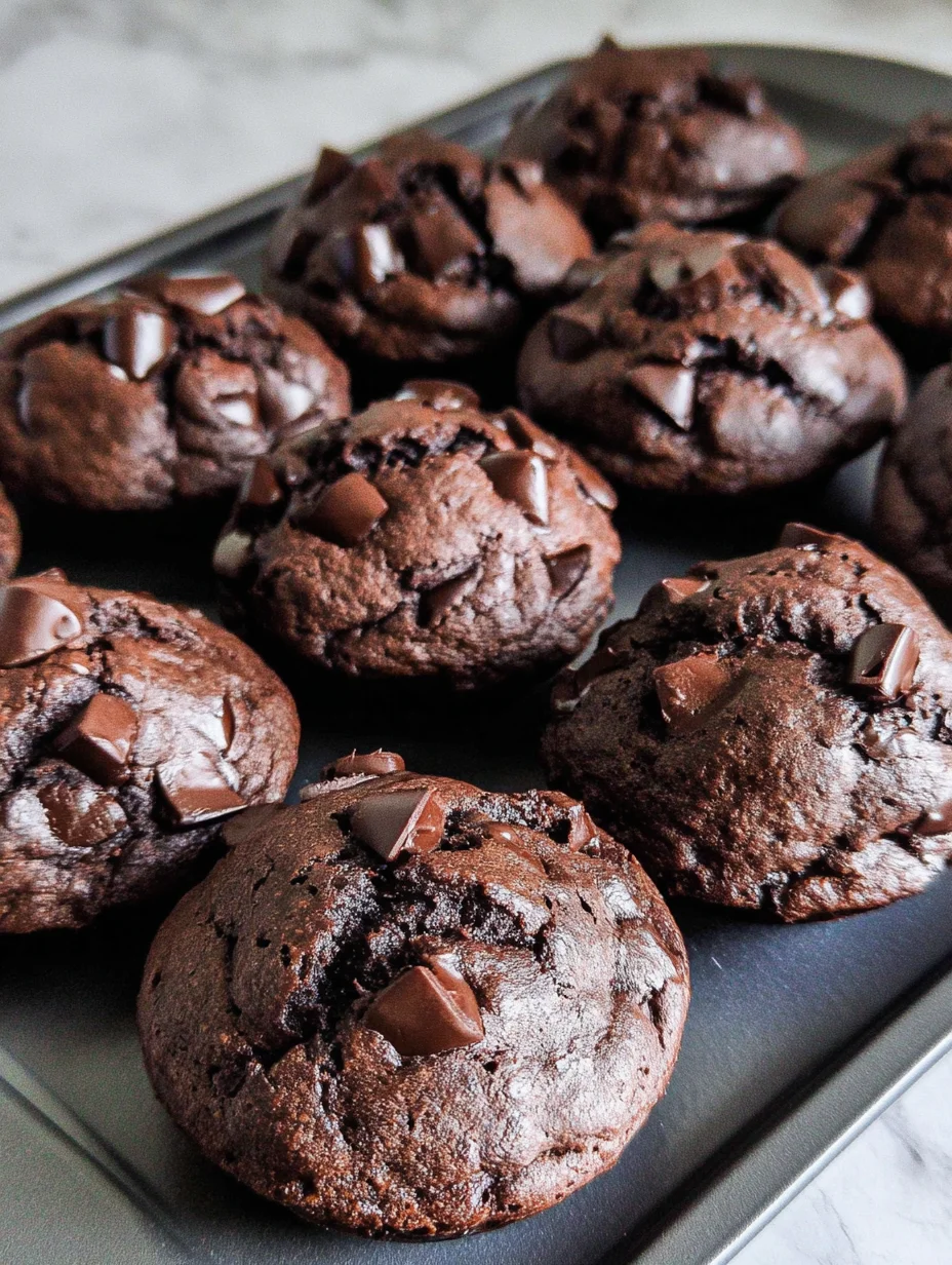 Double Chocolate Chip Muffins