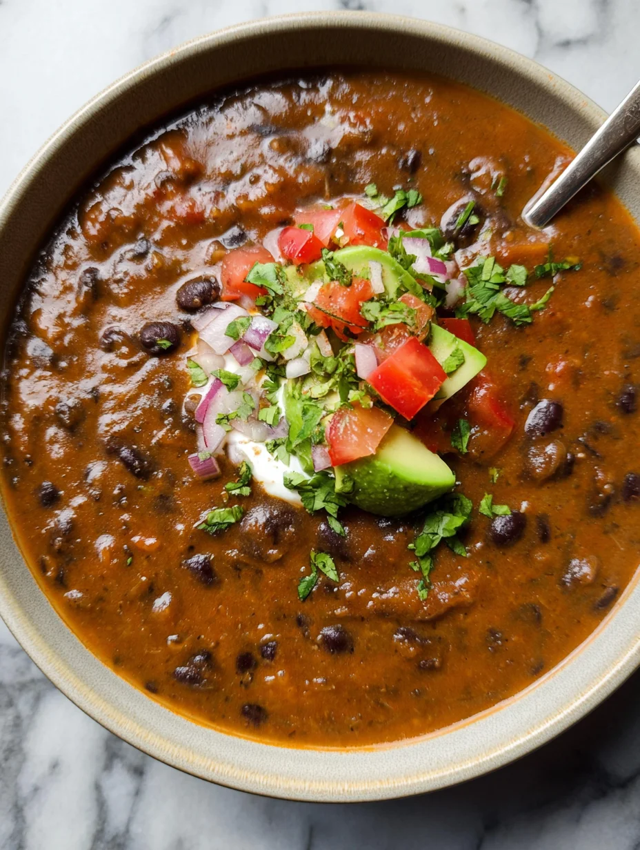 Easy Black Bean Soup