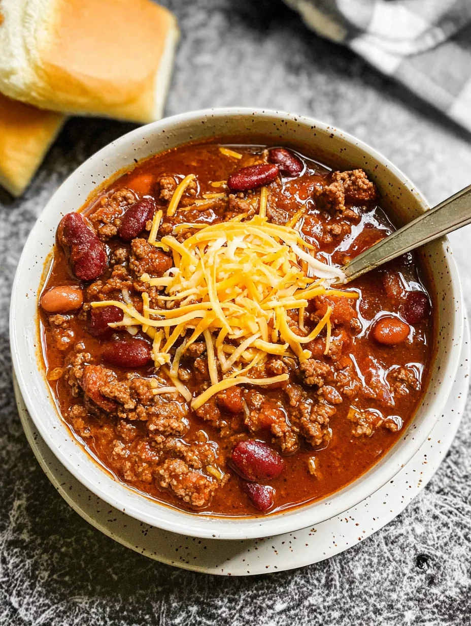 Easy Homemade Chili