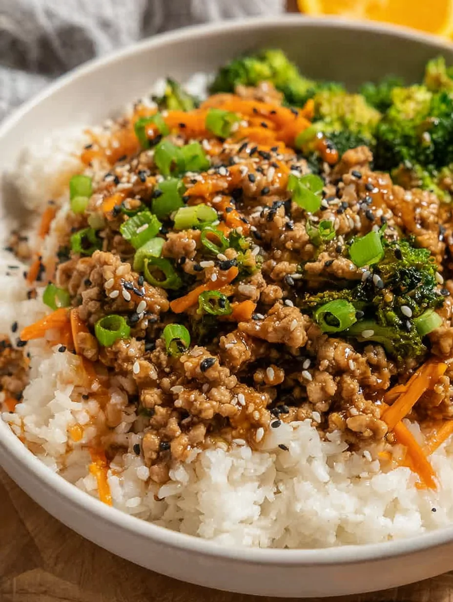 Ground Turkey Teriyaki Stir Fry