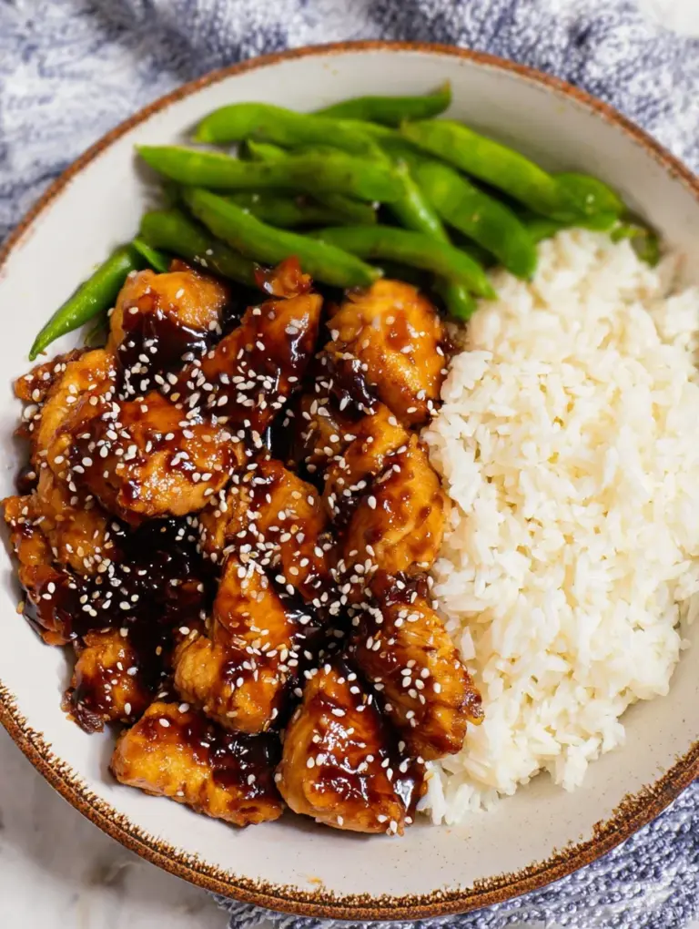 Healthy Sesame Chicken